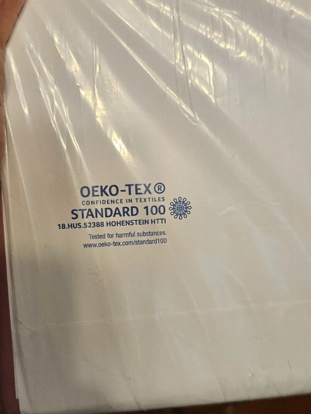 Company Store Queen 100% Cotton Percale Extra Deep Flat Sheet 96x108